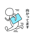 青い紙袋さん（個別スタンプ：29）