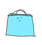 青い紙袋さん（個別スタンプ：31）