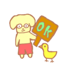 謎の動物ぽむとぽみー（個別スタンプ：24）