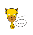 Cute Mr. Giraffe 2 (Netizen's buzzwords)（個別スタンプ：26）