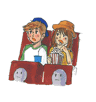 We love holiday（個別スタンプ：2）