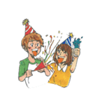 We love holiday（個別スタンプ：3）