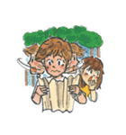 We love holiday（個別スタンプ：7）