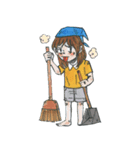 We love holiday（個別スタンプ：29）