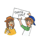 We love holiday（個別スタンプ：40）