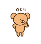 くまのくまきち（個別スタンプ：1）