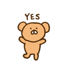 くまのくまきち（個別スタンプ：4）