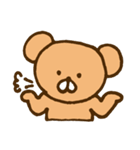 くまのくまきち（個別スタンプ：28）