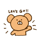くまのくまきち（個別スタンプ：36）