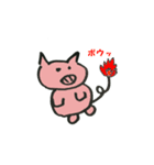 ぶひぶひスタンプ（個別スタンプ：38）