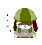 ワンコ大尉（個別スタンプ：10）