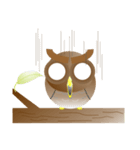 Owl Owl（個別スタンプ：7）