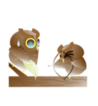 Owl Owl（個別スタンプ：35）