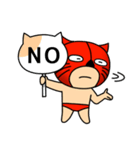ネコマスクマン（個別スタンプ：5）