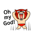 ネコマスクマン（個別スタンプ：15）