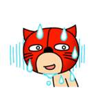 ネコマスクマン（個別スタンプ：33）