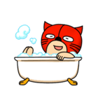 ネコマスクマン（個別スタンプ：34）