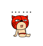 ネコマスクマン（個別スタンプ：35）