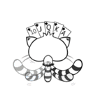 :::Mood Civet cats:::（個別スタンプ：4）