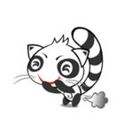:::Mood Civet cats:::（個別スタンプ：34）