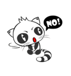 :::Mood Civet cats:::（個別スタンプ：35）