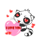 :::Mood Civet cats:::（個別スタンプ：38）