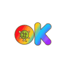 lucky turtle（個別スタンプ：5）