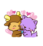 Wolfy's illustrated life（個別スタンプ：4）
