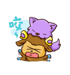 Wolfy's illustrated life（個別スタンプ：14）
