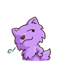 Wolfy's illustrated life（個別スタンプ：22）