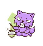 Wolfy's illustrated life（個別スタンプ：34）