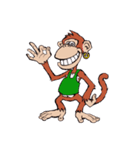 Copper Naughty Monkey（個別スタンプ：1）