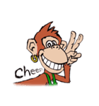 Copper Naughty Monkey（個別スタンプ：4）