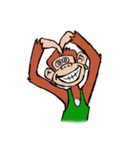 Copper Naughty Monkey（個別スタンプ：9）