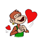 Copper Naughty Monkey（個別スタンプ：10）