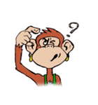 Copper Naughty Monkey（個別スタンプ：14）