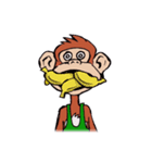 Copper Naughty Monkey（個別スタンプ：16）