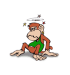 Copper Naughty Monkey（個別スタンプ：23）