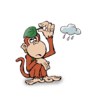 Copper Naughty Monkey（個別スタンプ：28）