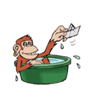 Copper Naughty Monkey（個別スタンプ：30）