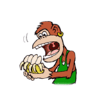 Copper Naughty Monkey（個別スタンプ：31）