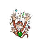 Copper Naughty Monkey（個別スタンプ：32）