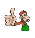 Copper Naughty Monkey（個別スタンプ：33）