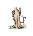Copper Naughty Monkey（個別スタンプ：37）