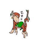 Copper Naughty Monkey（個別スタンプ：40）