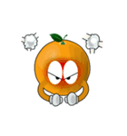 Funny orange~for english（個別スタンプ：2）