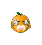 Funny orange~for english（個別スタンプ：3）