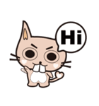 Buck teeth cats（個別スタンプ：3）