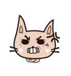 Buck teeth cats（個別スタンプ：19）