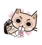 Buck teeth cats（個別スタンプ：23）